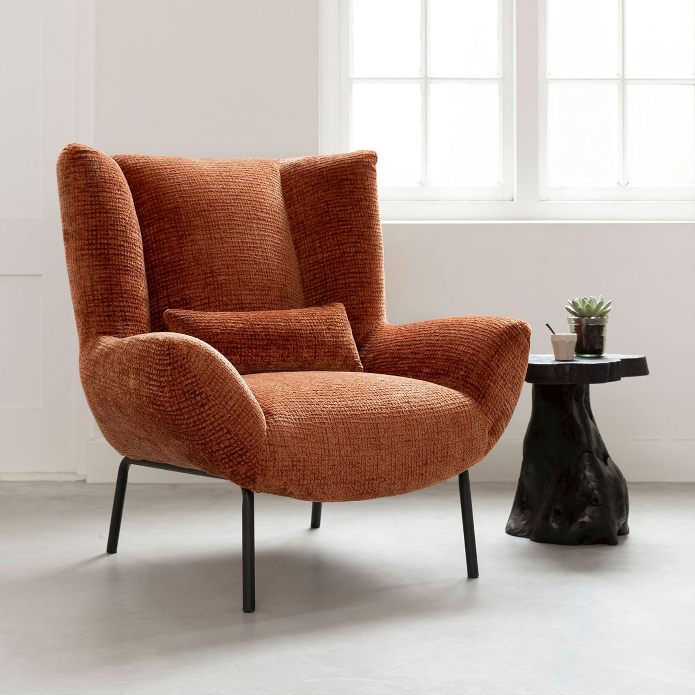 MUST Living Fauteuil 'Astro' Chenille
