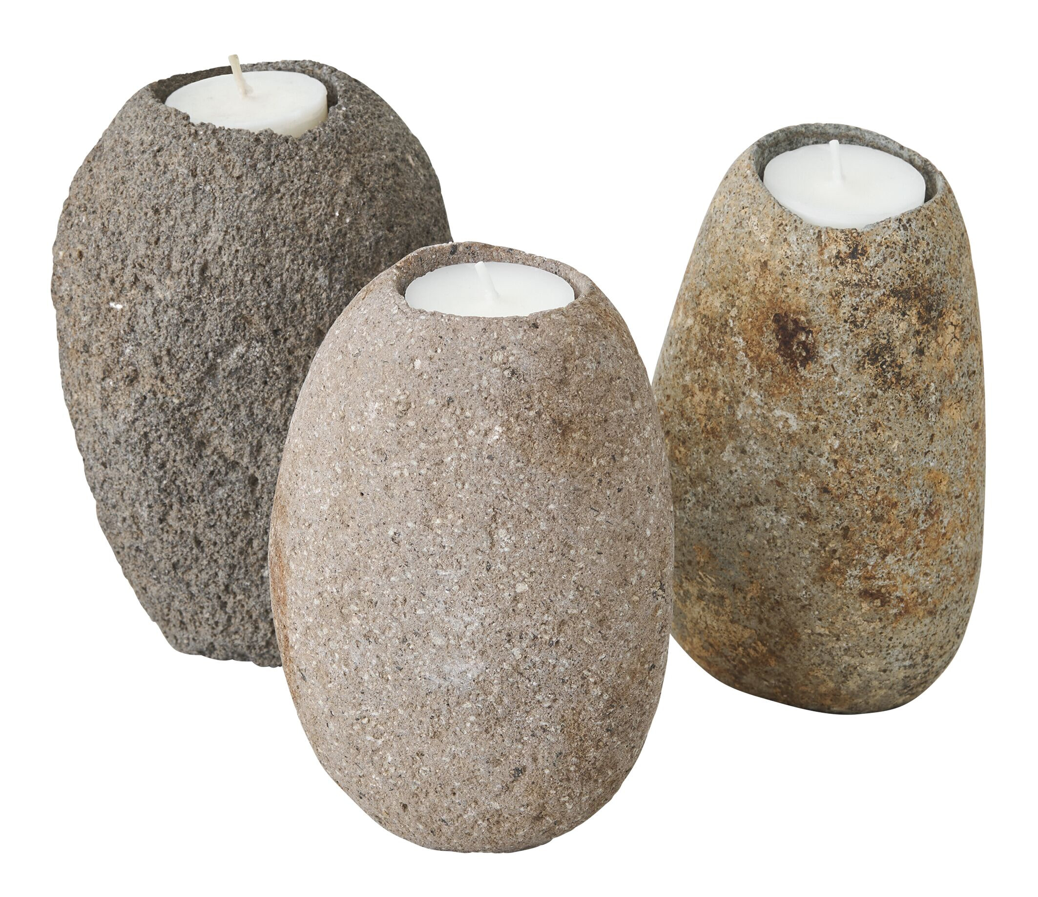 MUST Living Kaarshouder 'Riverstone' Set van 3 stuks