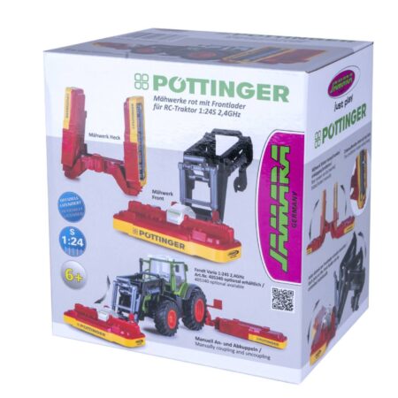 Maaier met voorlader voor RC tractor | Jamara