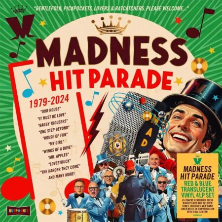 Madness - Hit Parade: 1978 - 2024 (Rood & Blauw Vinyl) 4 (LP) | Fiftiesstore