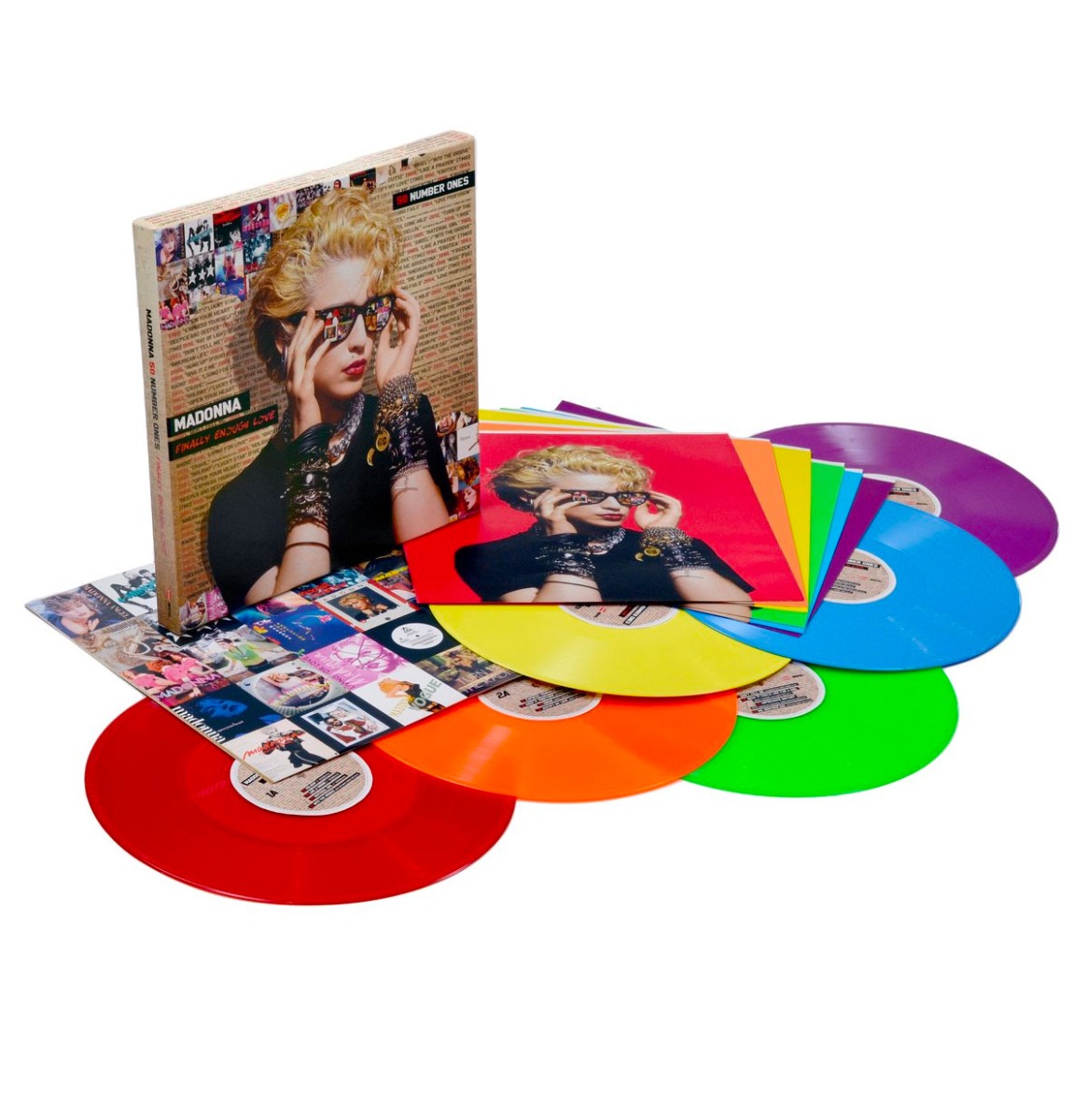 Madonna - Finally Enough Love: 50 Number Ones (Gekleurd Vinyl) 6 LAATSTE STUKS | 16% korting (LP) | Fiftiesstore