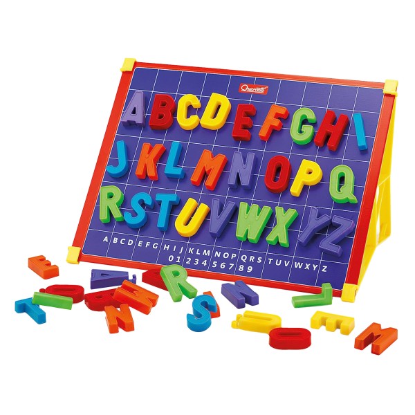 Magneetbord abc 53-delig | Quercetti