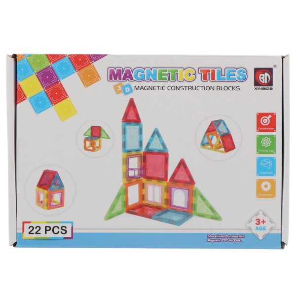 Magnetische Tegels 22 Delig |