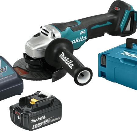 Makita DGA505ZJ + Makita Startset 18V LXT 3