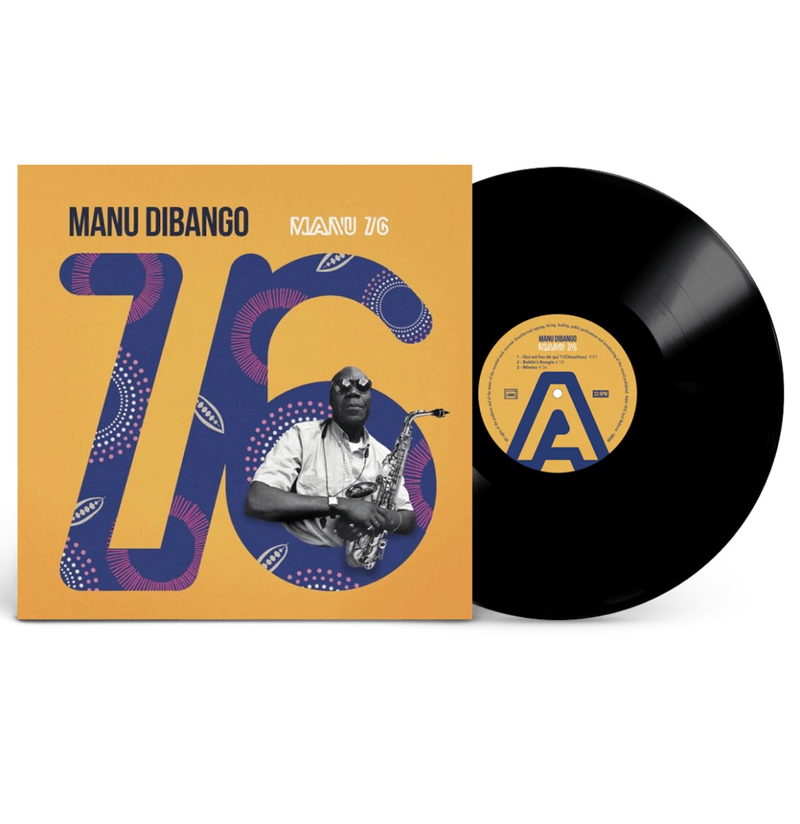 Manu Dibango - Manu 76 (LP) | Fiftiesstore