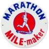 Marathon Mile-Maker 12" (30cm) Zwaar Metalen Bord | Fiftiesstore