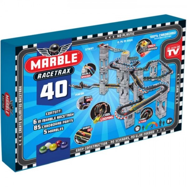 Marble Racetrax Circuit 40 Sheets | Marble Racetrax