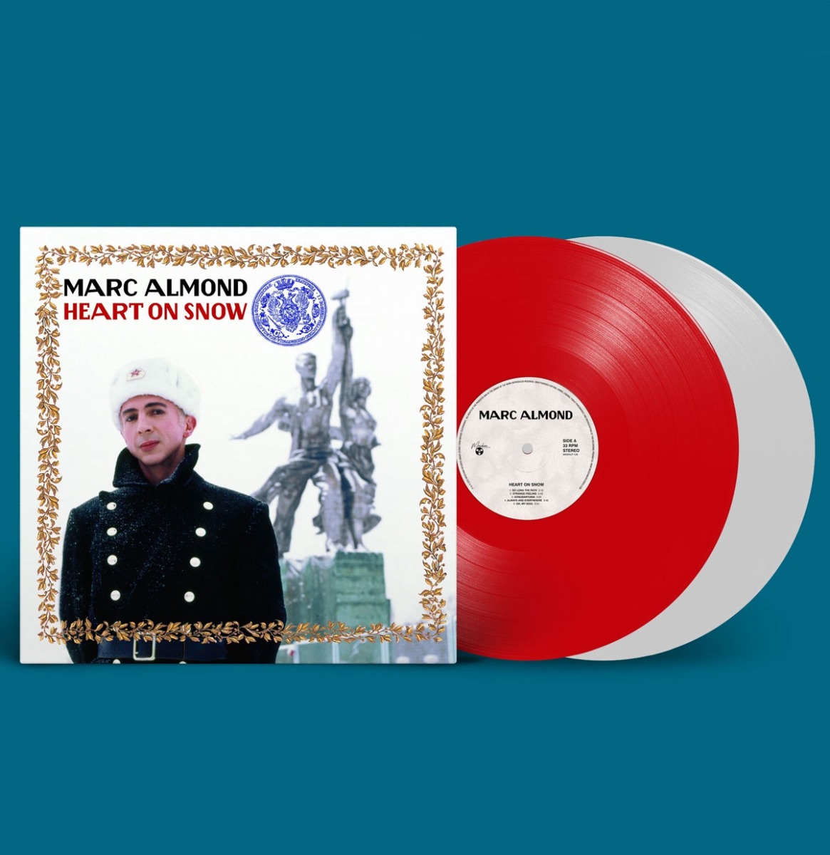 Marc Almond - Heart On Snow (Rood/Wit Vinyl) 2- - GELIMITEERD (LP) | Maschina Records