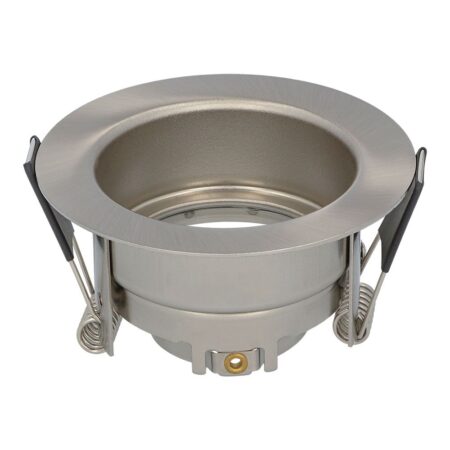 Mari - LED Inbouwspot - Verzonken armatuur - Diameter 85mm - GU10 Fitting incl. lamphouder - IP65 voor badkamer en buiten - Rond - RVS | HOFTRONIC