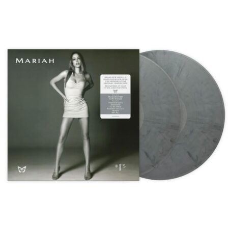 Mariah Carey - #1's (Metallic Zilver en Zwarte Swirl) 2 (LP) | Fiftiesstore