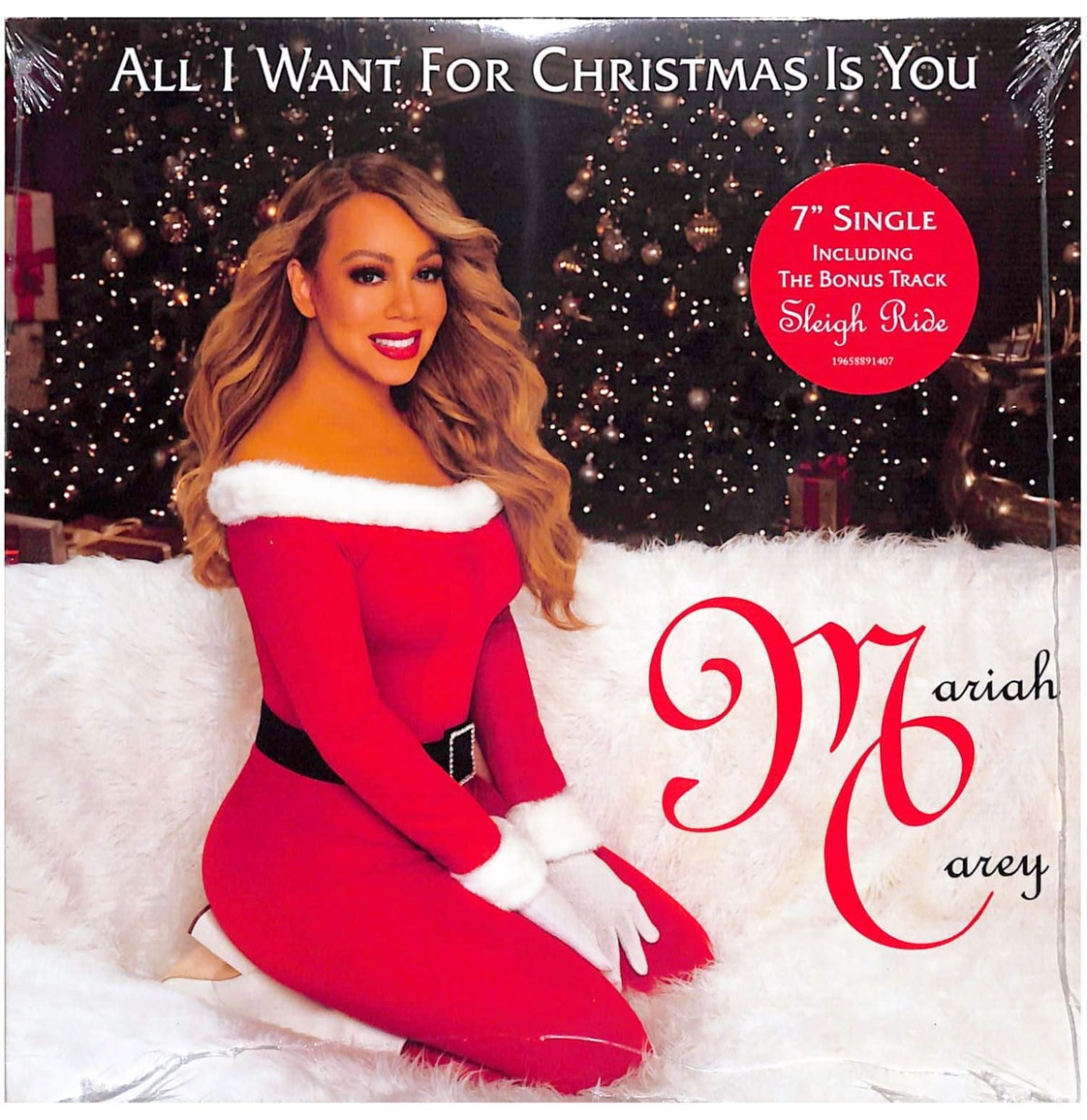 Mariah Carey - All I Want For Christmas Is You Single 7" (LP) | Fiftiesstore