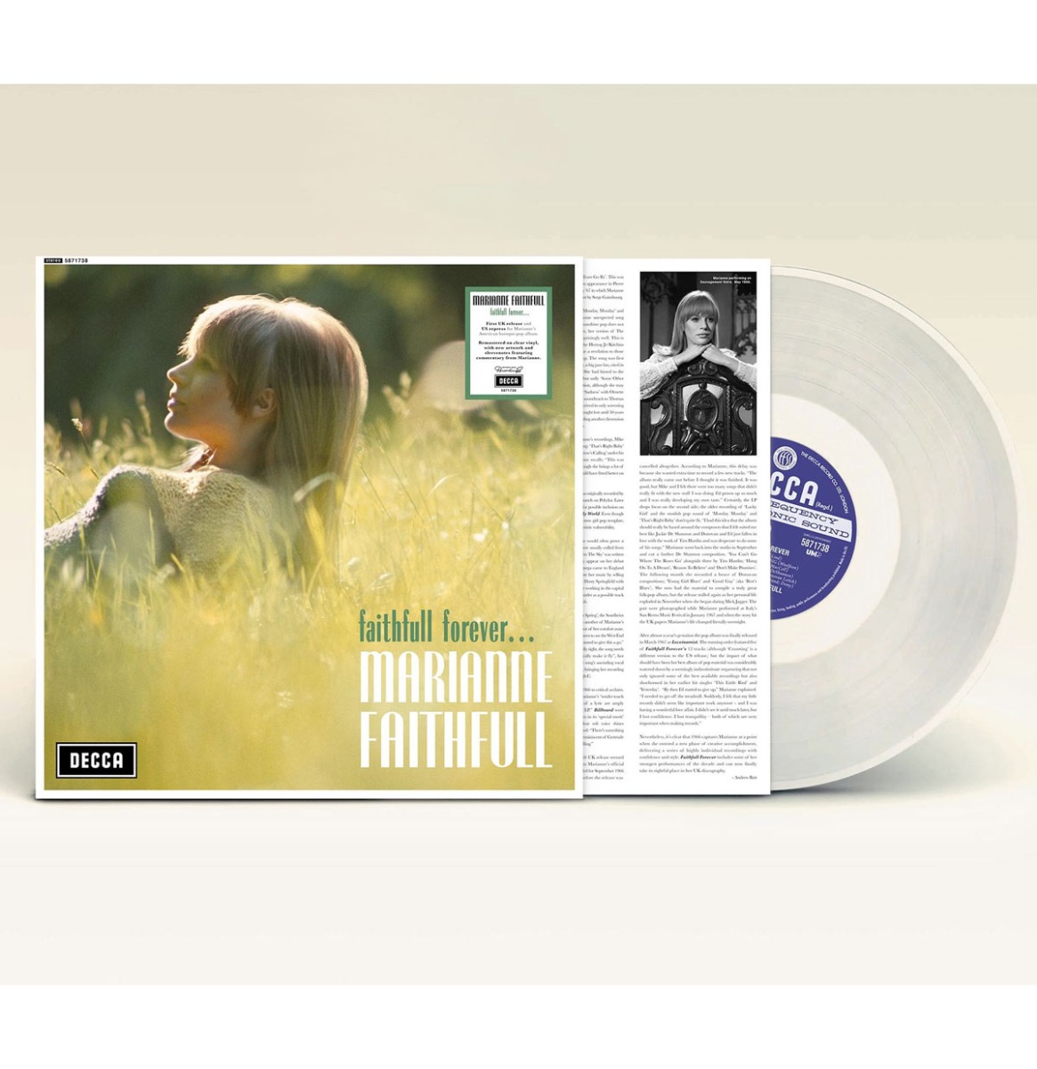 Marianne Faithfull - Faithfull Forever… (Doorzichtig Vinyl) (Record Store Day 2024) (LP) | Fiftiesstore
