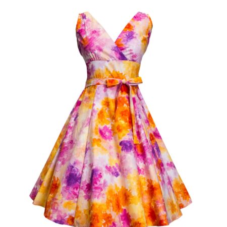 Marie Dress Watercolor-XS | 34% korting | Heart of Haute