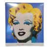 Marilyn Monroe Andy Warhol Collection Emaille Bord - 50 x 45cm | Marilyn Monroe