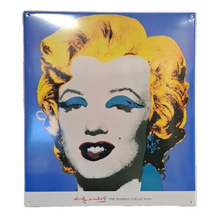 Marilyn Monroe Andy Warhol Collection Emaille Bord - 50 x 45cm | Marilyn Monroe
