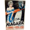 Marilyn Monroe Niagara Movie Poster Metalen Bord 29.5 x 44.5 cm | Marilyn Monroe