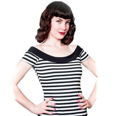Marilyn Tee Stripes-XL | 25% korting | Heart of Haute