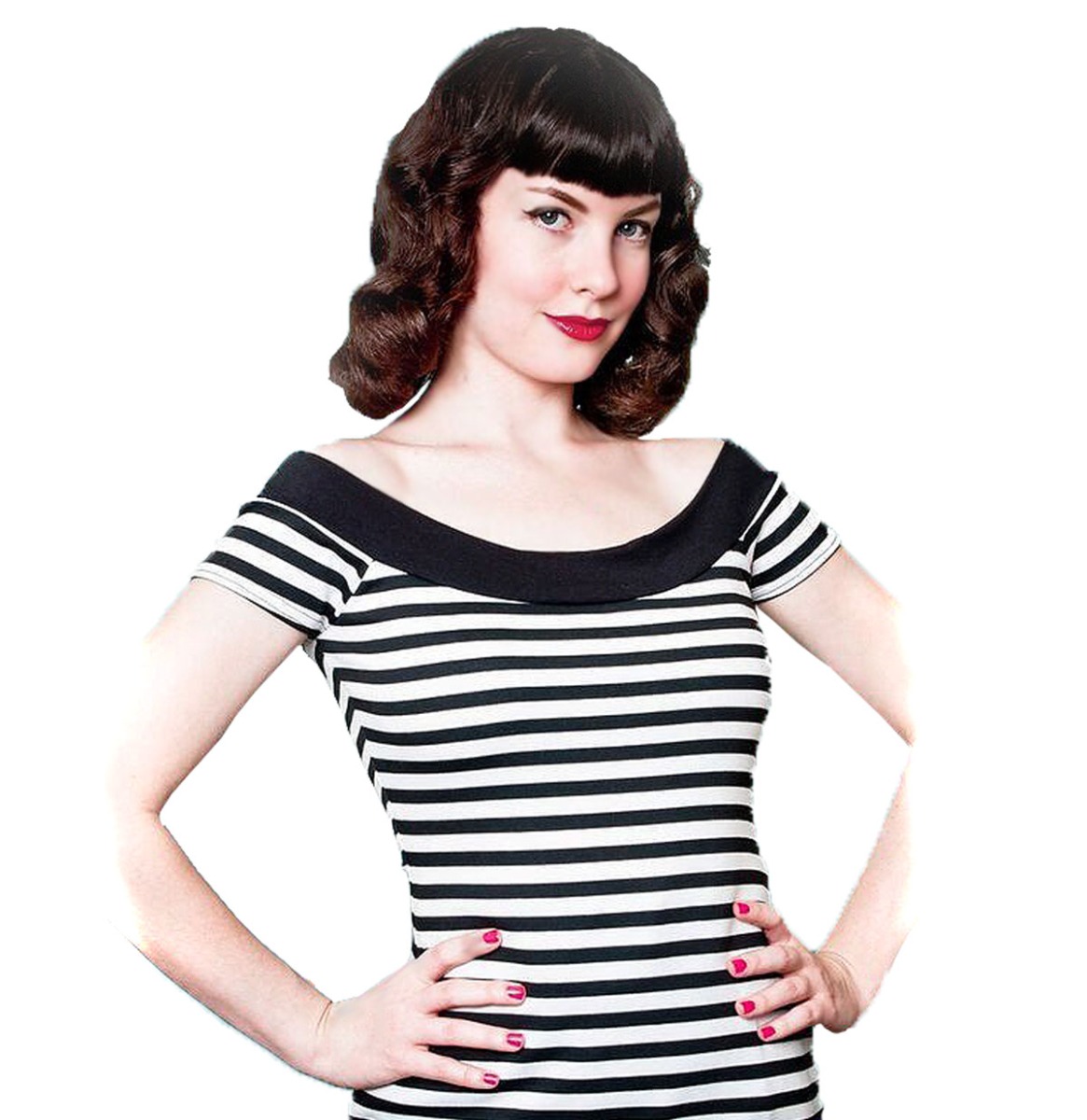 Marilyn Tee Stripes-XL | 25% korting | Heart of Haute