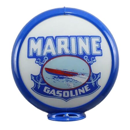 Marine Gasoline Benzinepomp Bol - Glazen Lenzen | Fiftiesstore