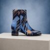 Marine Mosaic Lady Boot Lureaux - Handgemaakte Nette Schoenen Voor Heren | Lureaux