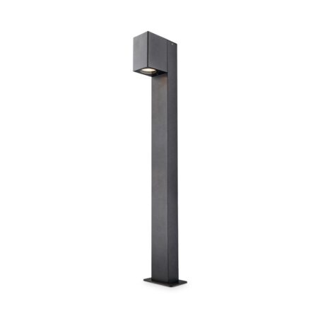 Marion LED Sokkellamp buiten zwart - 100 cm - Padverlichting - GU10 Fitting - Max. 7 Watt - IP65 Waterdicht - Staande buitenlamp | HOFTRONIC