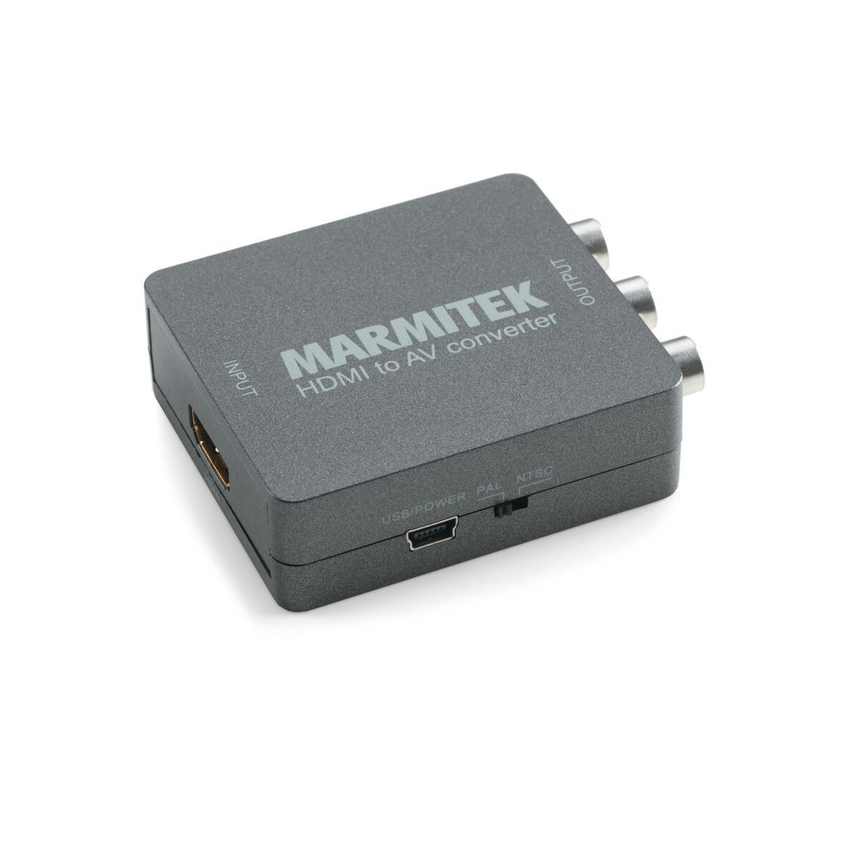 Marmitek Connect HA13 (HDMI-naar-RCA) Converter Zwart | Marmitek