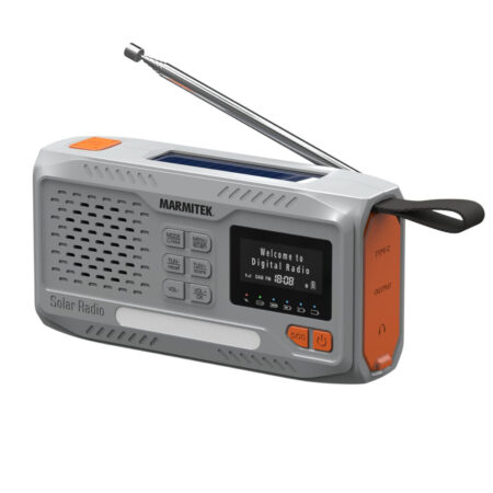 Marmitek RESQ 100 Noodradio DAB radio Grijs | Marmitek