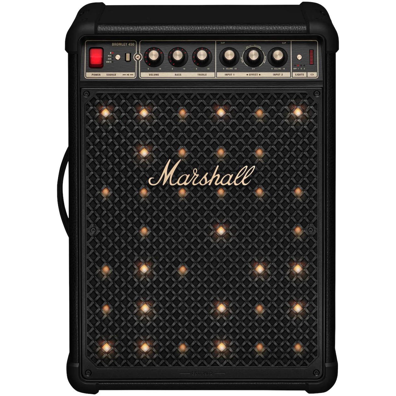 Marshall Bromley 450 Party Speaker BT Bluetooth speaker Zwart | Marshall