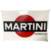 Martini Vermouth Logo Emaille Bord - 60 x 40cm | Martini