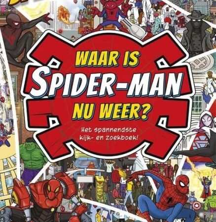 Marvel Waar Is Spider-man Nu Weer? Kijk- En Zoekboek | Deltas