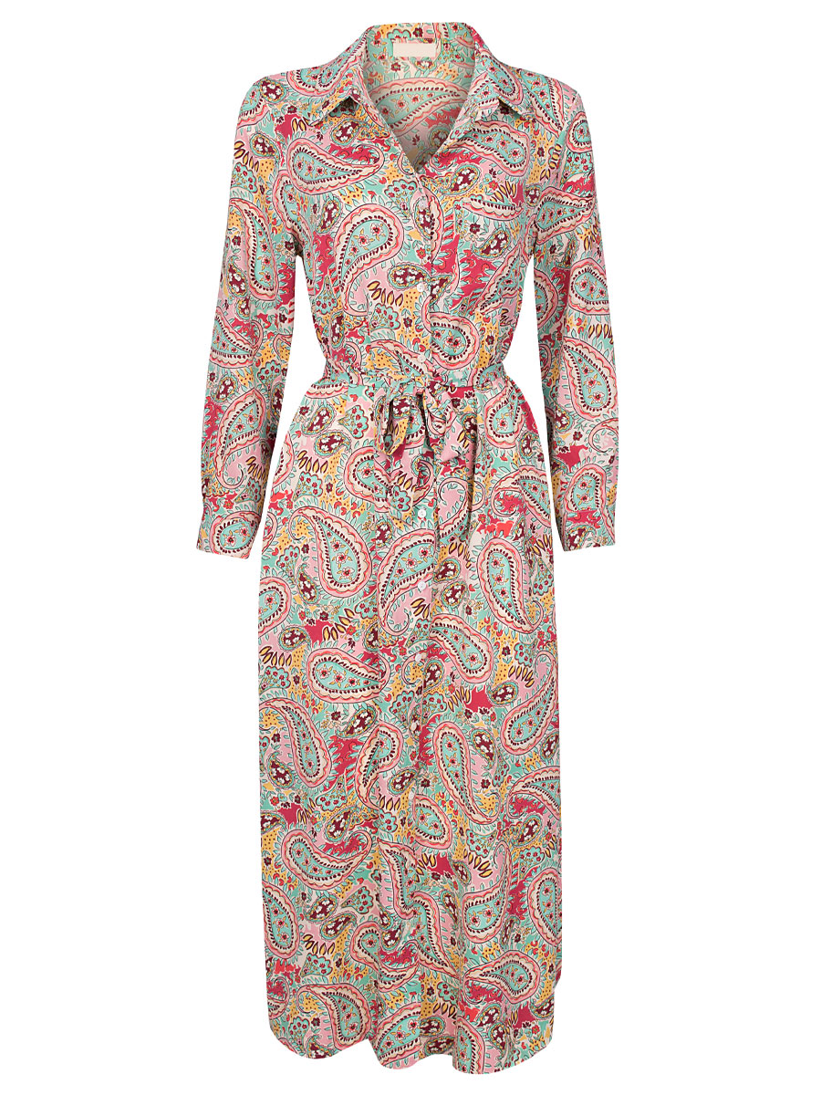 Maxi Blousejurk Paisley | Fashionize