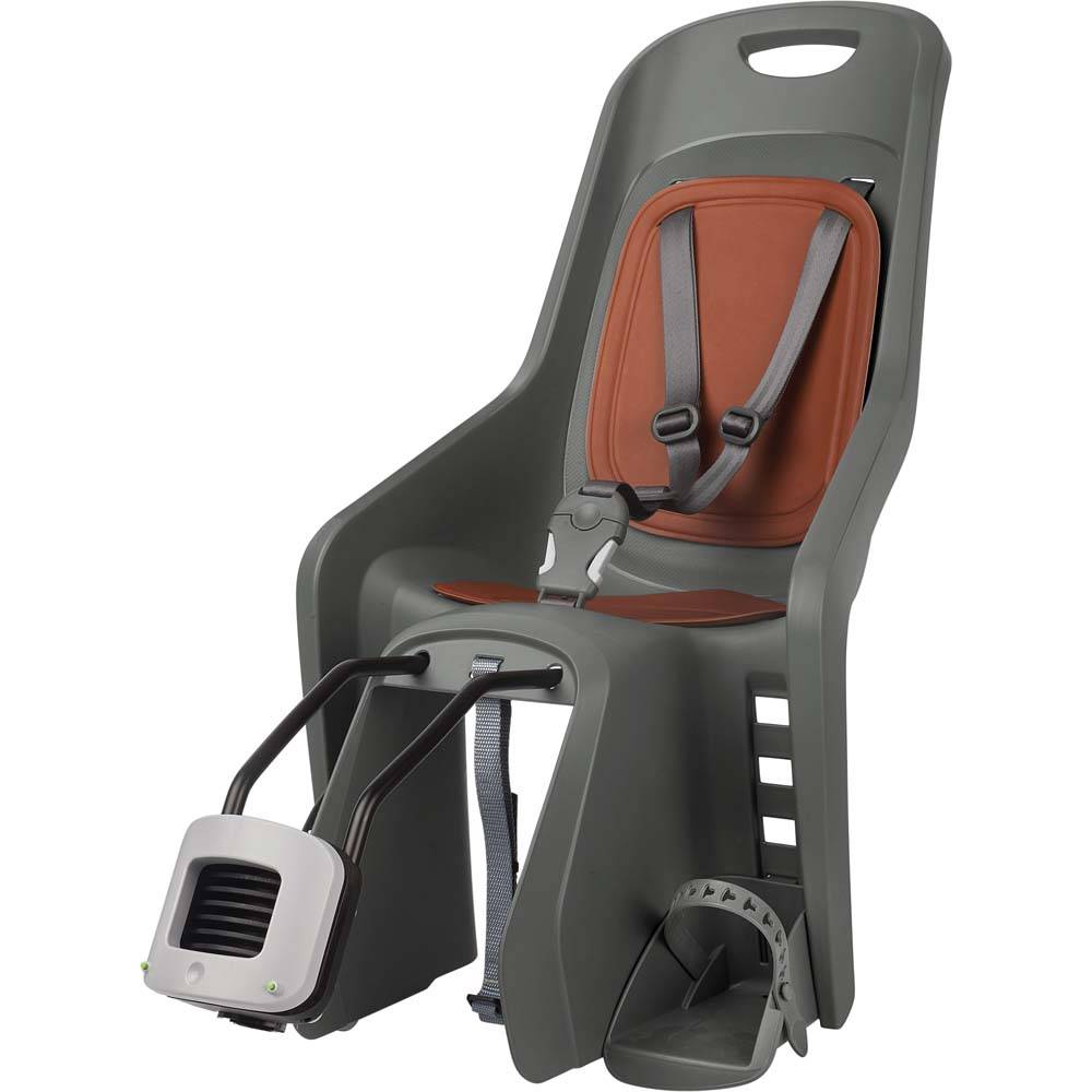 Maxi Bubbly Plus Frame Bevestiging Grijs/Bruin Achterstoeltje | Polisport