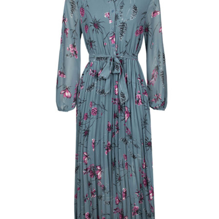 Maxi Jurk Cathelijne Blauw | Fashionize