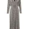 Maxi Jurk Glitter Zilver | Fashionize