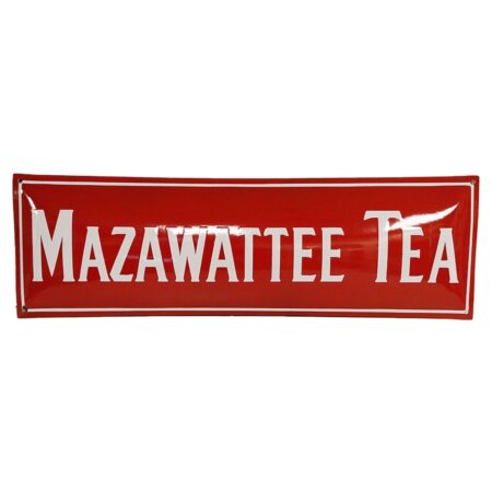 Mazawattee Tea Emaille Bord- 70 x 22cm | Fiftiesstore
