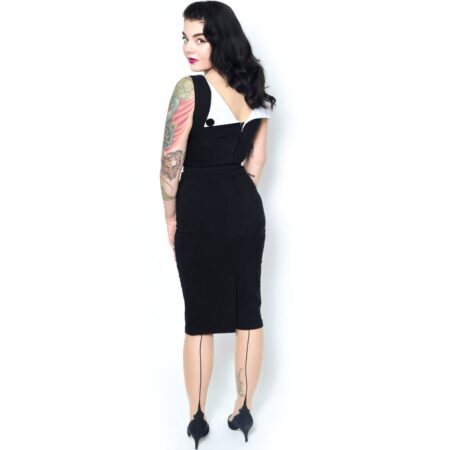 Megan Pencil Dress Black-XL | 49% korting | Tatyana