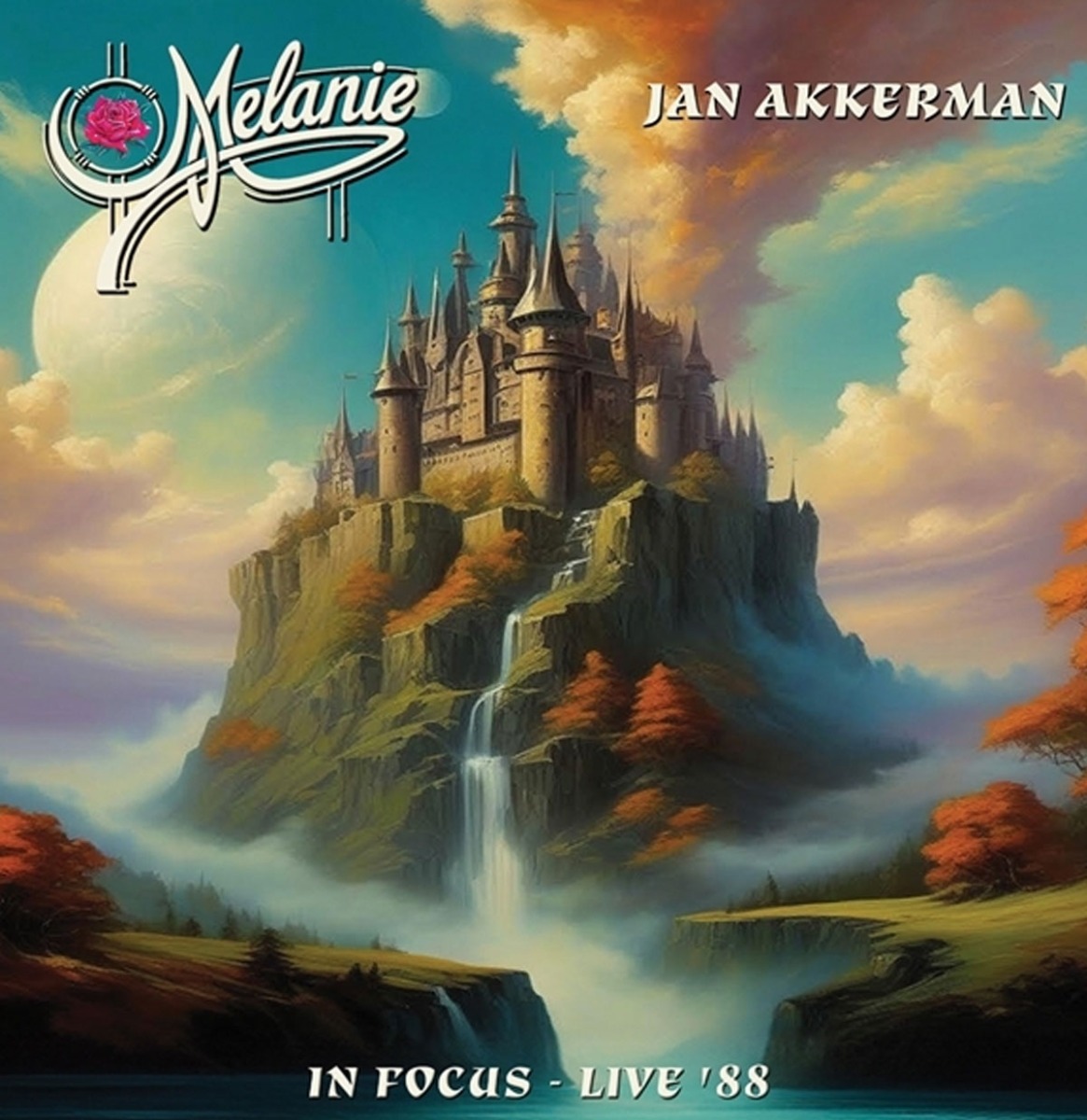 Melanie & Jan Akkerman - In Focus Live '88 (Helder Blauw Vinyl) Nederpop (LP) | Fiftiesstore