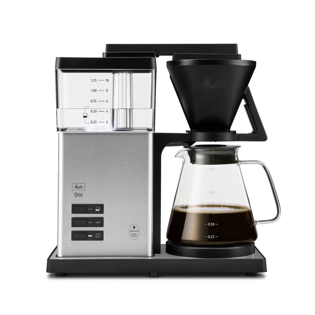Melitta One Stainless Steel 1031-01 Koffiefilter apparaat Zwart | Melitta