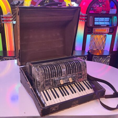 Melodie Accordeon in Lederen Koffer - Vintage | The Dutch Pickers