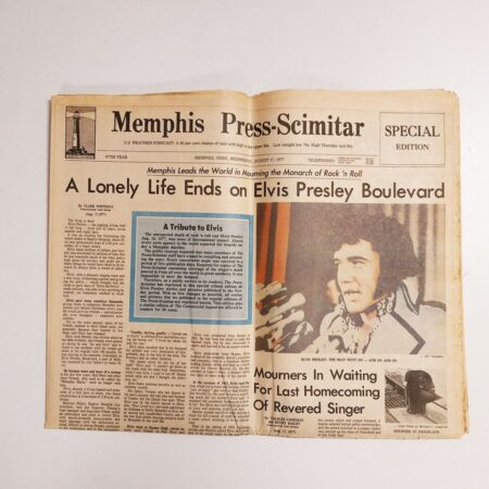 Memphis Press-Scimitar Krant Aug 17