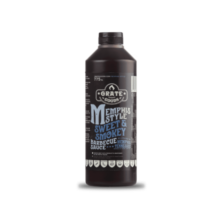 Memphis Sweet&Smokey 775ml - Grote Hoeveelheid Zoet-Rokerige BBQ Saus | GRATE GOODS