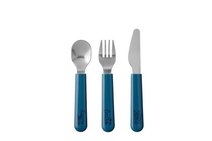 Mepal Kinderbestekset Mio 3 delig - Deep Blue | Mepal