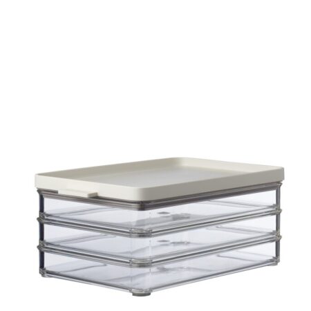 Mepal Omnia vleeswarendoos 3-laags white | Mepal