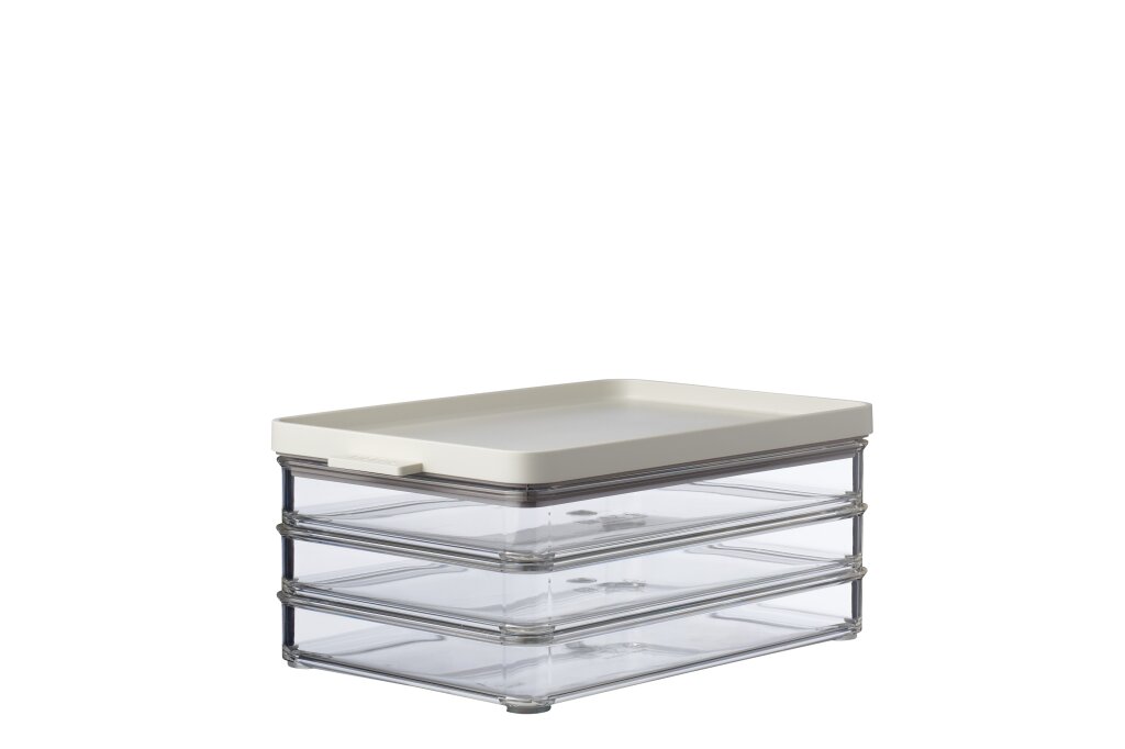 Mepal Omnia vleeswarendoos 3-laags white | Mepal