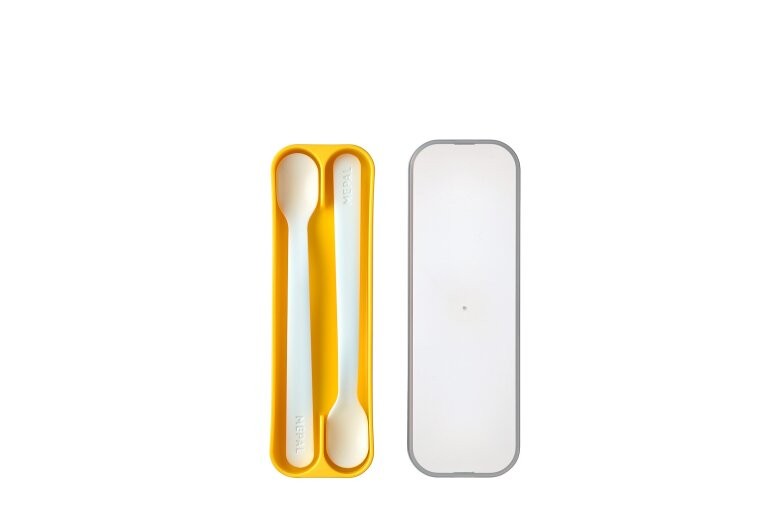 Mepal Set babylepel Mio 2 stuks Yellow | Mepal