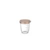 Mepal glas maatbeker 500ml met deksel chalk | Mepal