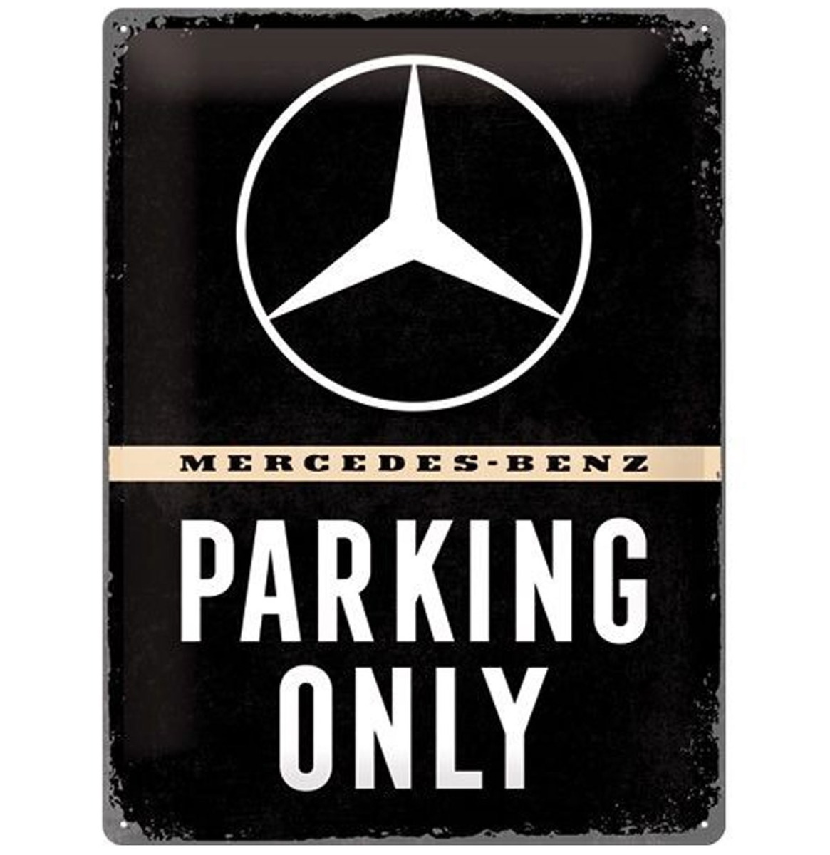 Mercedes-Benz Parking Only Metalen Bord 30 x 40 cm | Mercedes