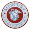 Mercury Sales Service Emaille Bord - Ø30cm | Fiftiesstore