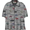Mercury Vintage Camp Shirt Grey-XL | David Carey