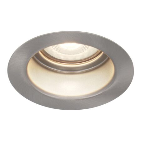 Mesa LED inbouwspot verzonken - 4 Watt 345 Lumen - 4000K neutraal wit - GU10 - Dimbaar - Rond - IP64 Waterdicht - RVS - Anti-glare | HOFTRONIC